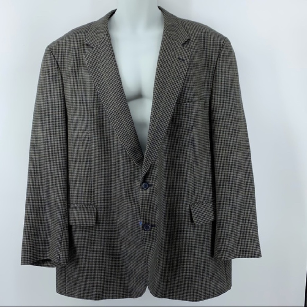 Jos. A. Bank men's houndstooth 2 button blazer